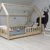 Best For Kids Kinderbett Kinderhaus mit Rausfallschutz Jugendbett Natur Haus Holz Bett mit oder ohne 10 cm Matratze viele Größen (80x180 cm mit Matratze) - 1