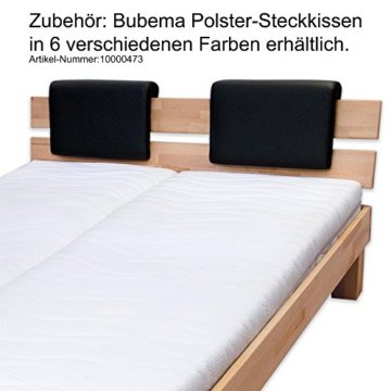 Betten-ABC Bubema Massivholzbett, Kernbuche, geölt, mit Kopfteil, Größe: 180 x 200 cm, Farbe: natur - 5