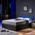 Home Deluxe - LED Bett – Nube dunkelgrau - 180 x 200 cm - verschiedene Farben und Größen - 2