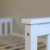 Homestyle4u 890 Holzbett Kiefer massiv , Doppelbett Holz aus Bettgestell mit Lattenrost , 140x200 cm , Weiß - 4