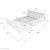 Homestyle4u 890 Holzbett Kiefer massiv , Doppelbett Holz aus Bettgestell mit Lattenrost , 140x200 cm , Weiß - 6