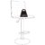 HOMFA 2 Stk. Barhocker Barstühle “klassig” Design drehbar höhenverstellbar Belastbar bis 160kg schwarz (Set 2) - 4
