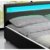 Juskys Polsterbett „Sevilla“ – 140 × 200 cm - schwarz – Bettgestell mit Lattenrost, LED-Beleuchtung & Kunstleder | ArtLife - 3