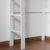 Kinderbett Hochbett/Kinderbett Dominik Buche Vollholz massiv Weiß lackiert inkl. Rollrost - 90 x 200 cm - 3
