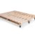 PALETTI Palettenbett Massivholzbett Holzbett Bett aus Paletten mit 11 Leisten, Palettenmöbel - 4