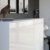 SMARTBett Standard 120x200 Horizontal Weiss/Weiss Hochglanzfront Schrankbett | ausklappbares Wandbett, ideal geeignet als Wandklappbett fürs Gästezimmer, Büro, Wohnzimmer, Schlafzimmer - 5