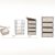SONGMICS Aufbewahrung Kommode Garderoben mit 4 Schubladen Schubladenschrank Stoffschrank Campingschrank 45 x 84,5 x 38 cm (B x H x T) Beige RLG14M - 6