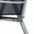TecTake Aluminium Sitzgarnitur 4+1 Sitzgruppe Gartenmöbel Tisch & Stuhl Set - Diverse Farben - (Silber grau | Nr. 402169) - 7