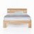 Unbekannt Massivholz-Bett Nano 140 x 200 cm aus Kernbuche, Doppelbett, als Ehebett verwendbar, inkl. Rückenlehne, 1 Bett á 140 x 200 cm - 2