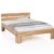 Unbekannt Massivholz-Bett Nano 140 x 200 cm aus Kernbuche, Doppelbett, als Ehebett verwendbar, inkl. Rückenlehne, 1 Bett á 140 x 200 cm - 1