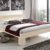 Unbekannt Massivholz-Bett Nano weiß 180 x 200 cm aus Kernbuche, Doppelbett, als Ehebett verwendbar, inkl. Rückenlehne, 1 Bett á 180 x 200 cm - 2